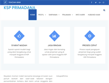 Tablet Screenshot of ksp-primadana.com